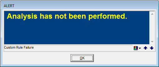 unfinished error